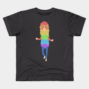 Rainbow Pickle Linda Kids T-Shirt
